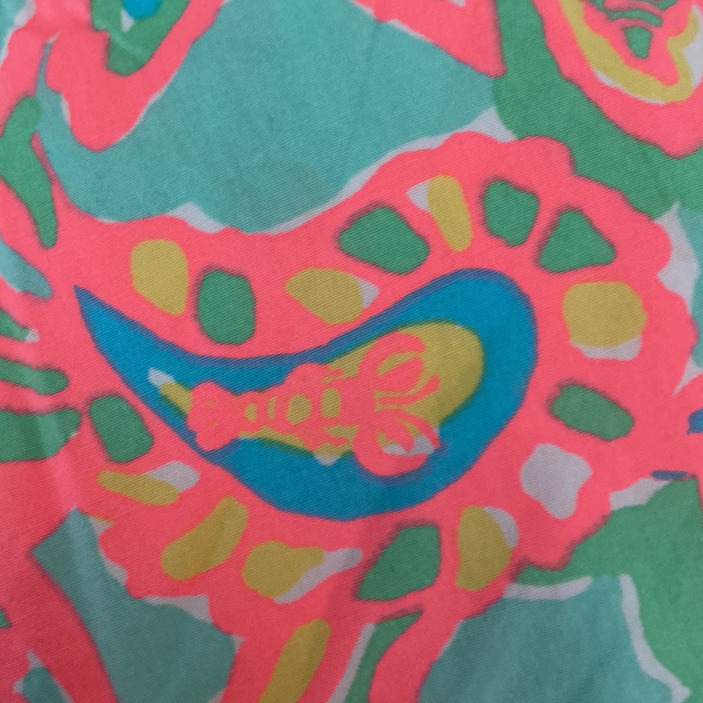 Lilly Pulitzer One Shoulder Dress Bright Blue - Picture 10 of 13